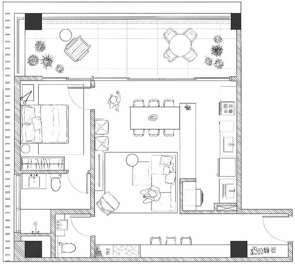 Apartamento à venda com 2 quartos, 105m² - Foto 1