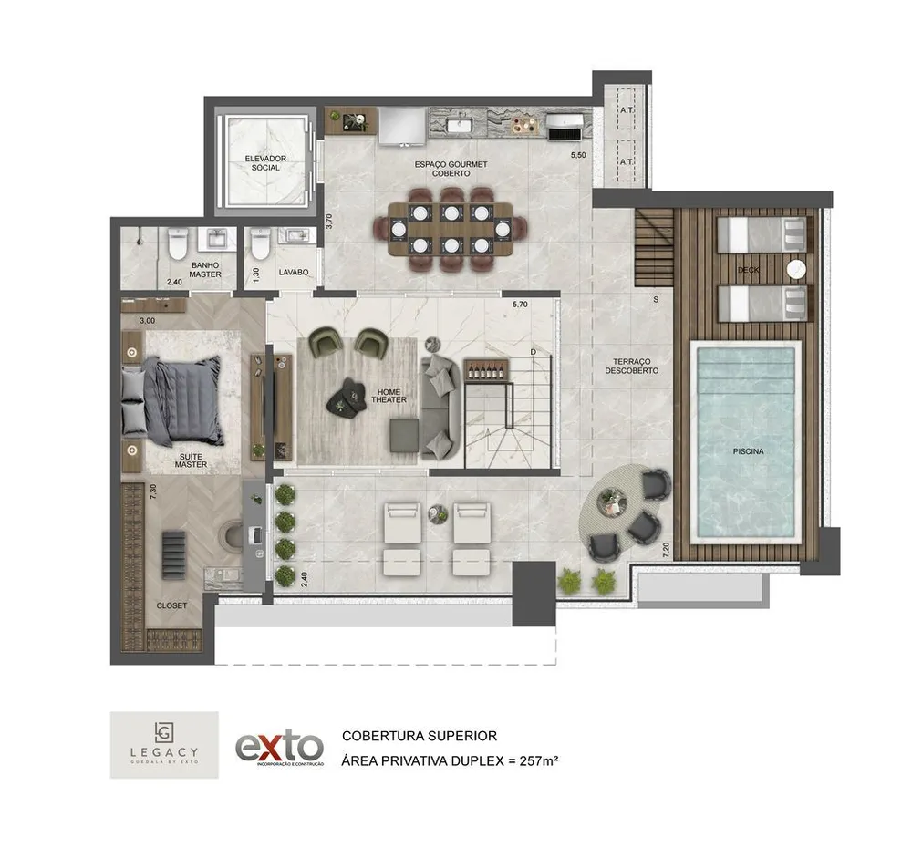 Apartamento, 4 quartos, 173 m² - Foto 6