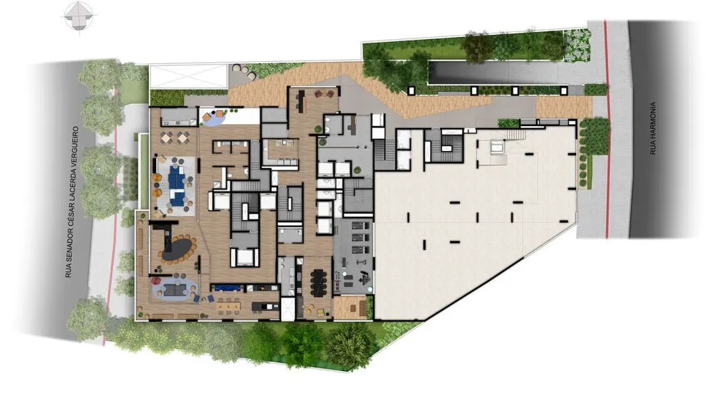 Loja-Salão, 851 m² - Foto 1