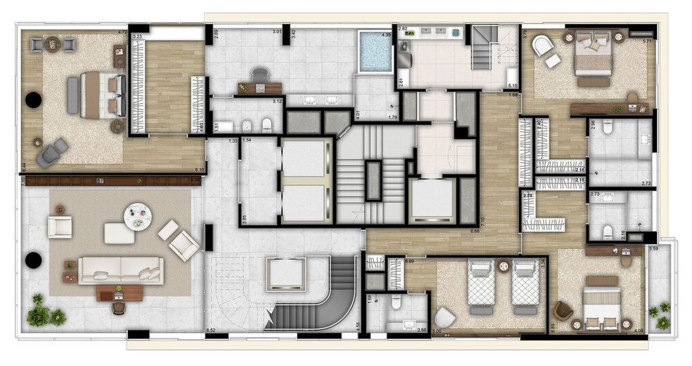 Apartamento, 4 quartos, 358 m² - Foto 11