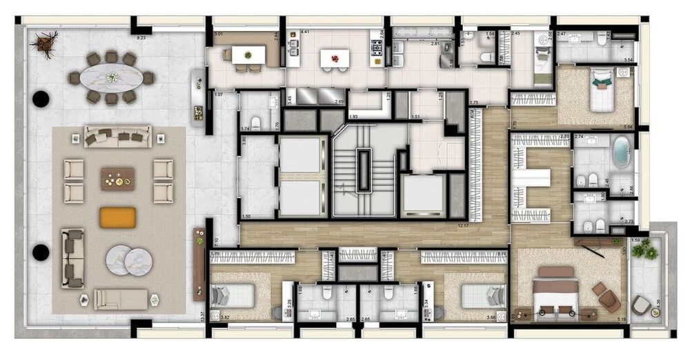 Apartamento, 4 quartos, 358 m² - Foto 20