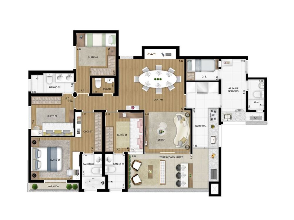 Cobertura à venda com 3 quartos, 247m² - Foto 18