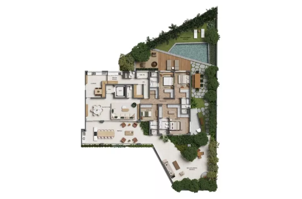Apartamento, 3 quartos, 173 m² - Foto 3