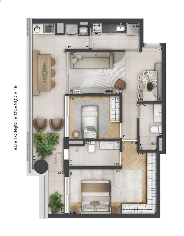 Apartamento, 2 quartos, 92 m² - Foto 20