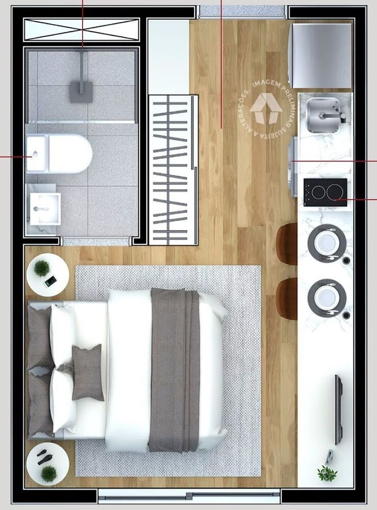 Cobertura, 1 quarto, 151 m² - Foto 7