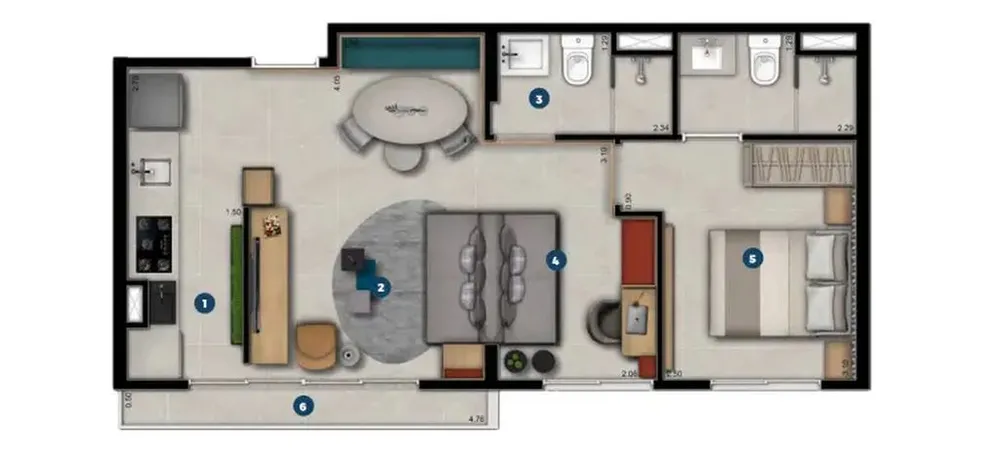 Kitnet-Studio, 27 m² - Foto 12