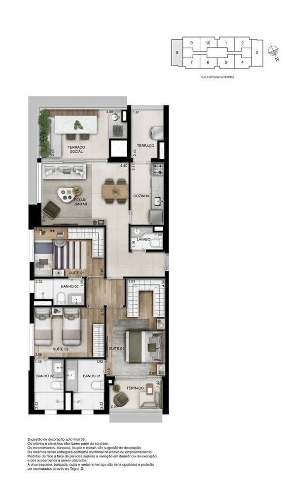Apartamento, 3 quartos, 105 m² - Foto 5