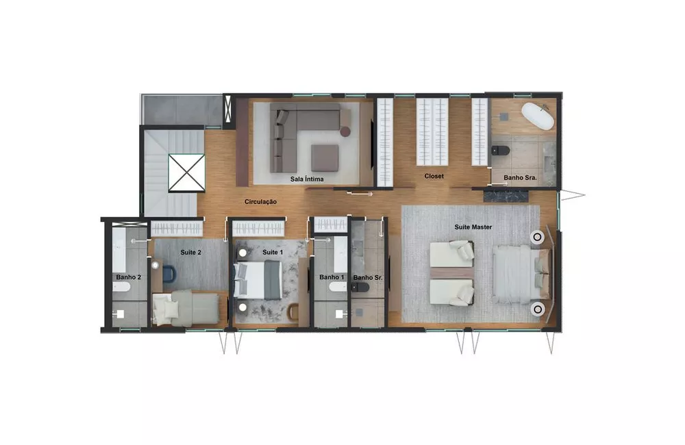 Casa de Condomínio, 4 quartos - Foto 18