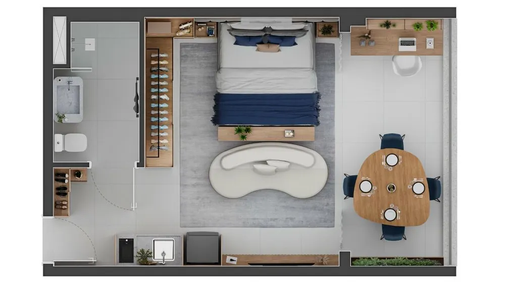 Kitnet-Studio, 26 m² - Foto 6