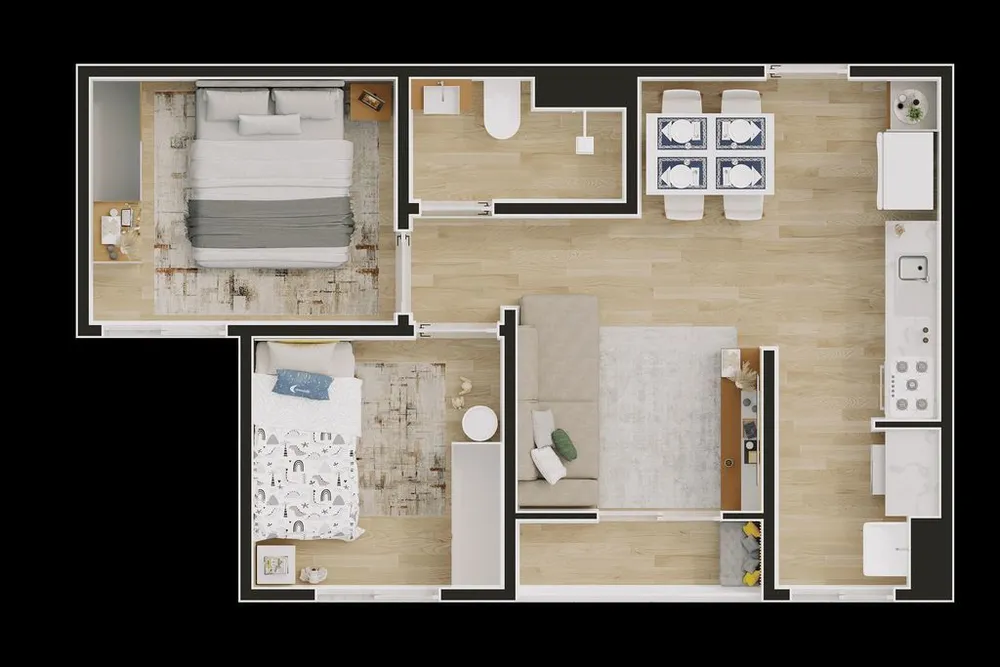 Apartamento, 2 quartos, 40 m² - Foto 11