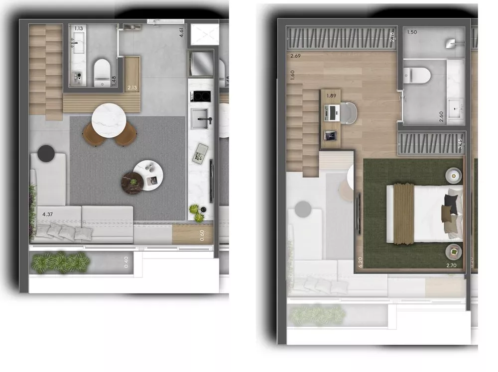 Loft, 26 m² - Foto 4