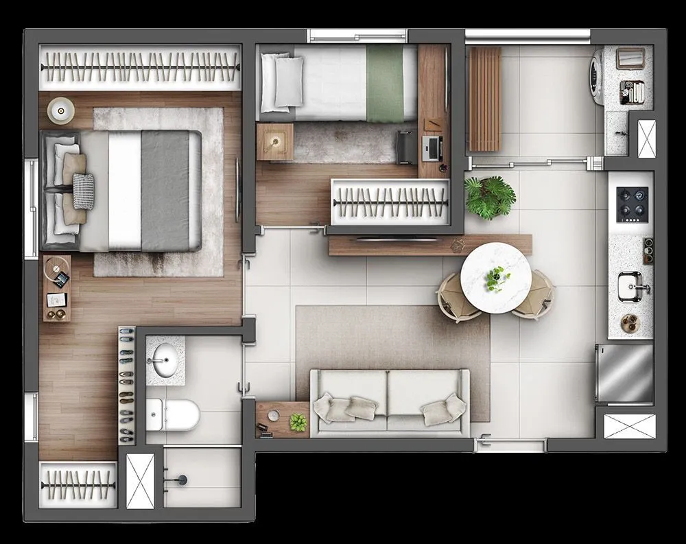 Kitnet-Studio, 17 m² - Foto 15