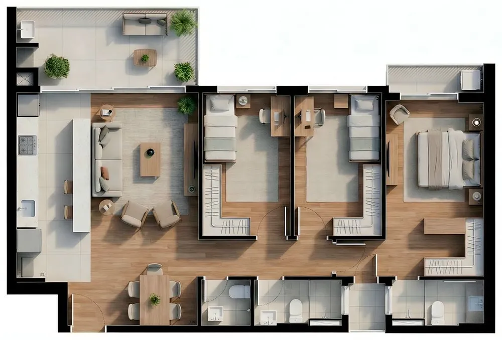 Sala-Conjunto, 44 m² - Foto 8