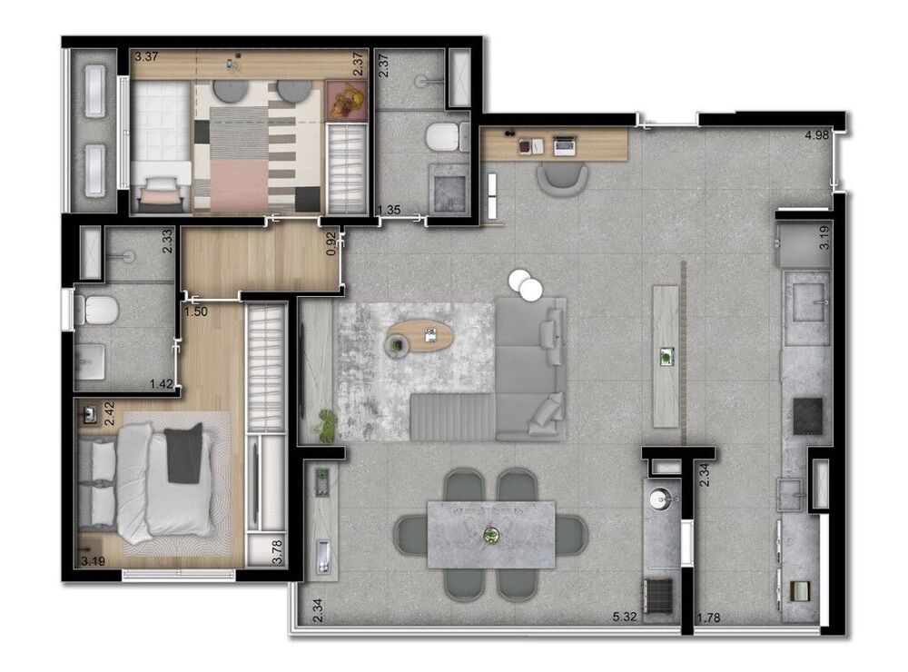 Apartamento à venda com 3 quartos, 85m² - Foto 20