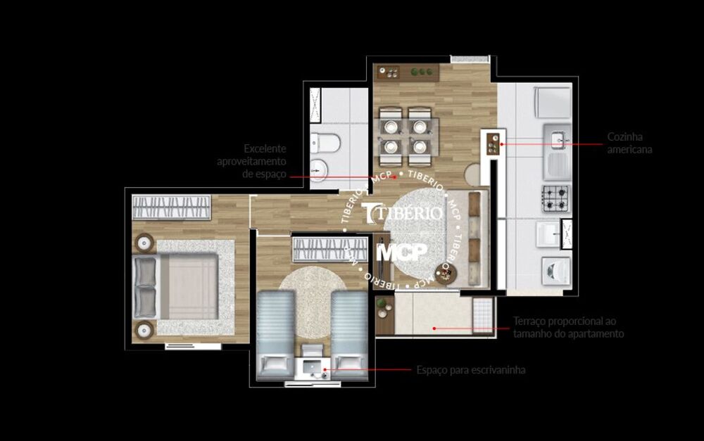 Apartamento, 2 quartos, 49 m² - Foto 28
