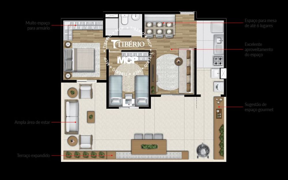 Apartamento, 2 quartos, 49 m² - Foto 26