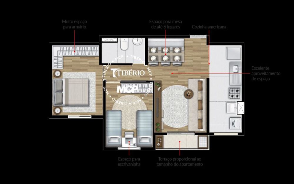Apartamento, 2 quartos, 49 m² - Foto 23