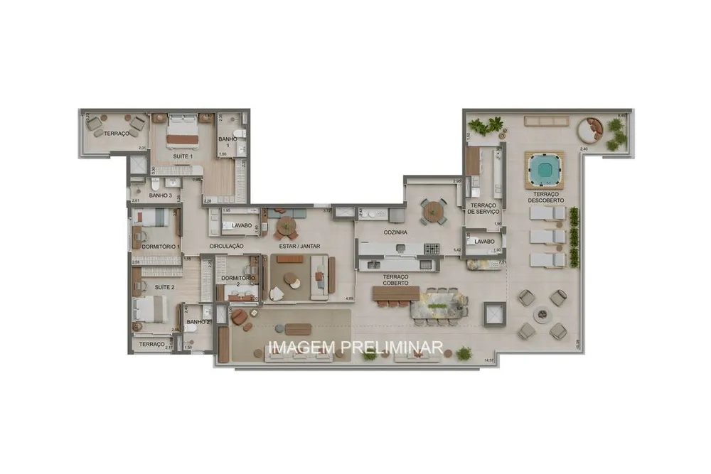 Apartamento, 3 quartos, 99 m² - Foto 11