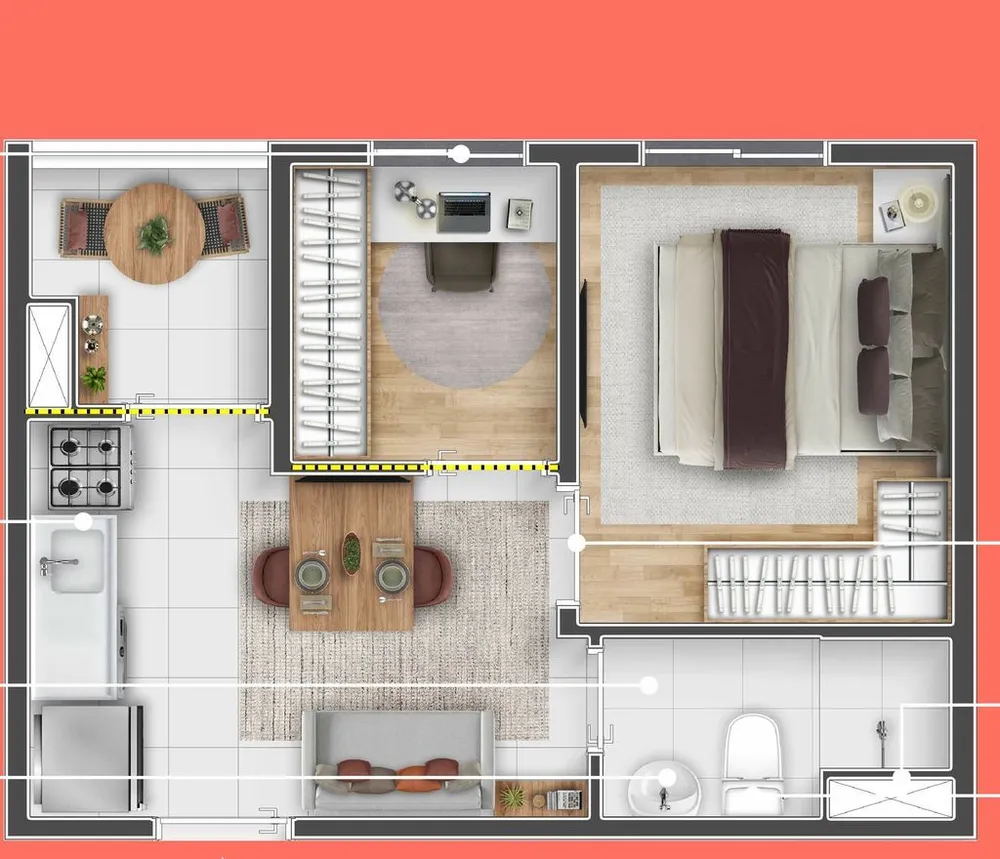Apartamento, 2 quartos, 46 m² - Foto 10