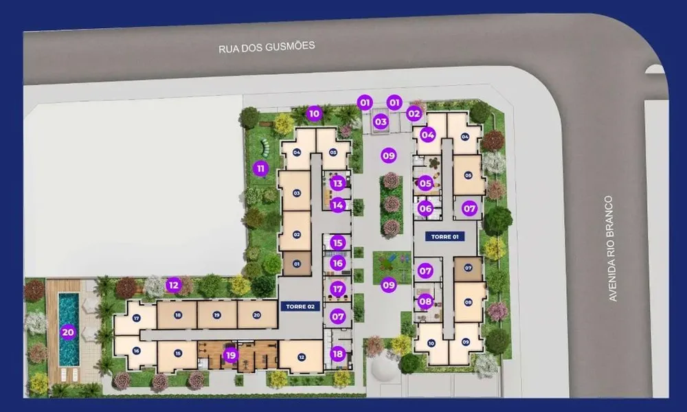 Apartamento, 2 quartos, 46 m² - Foto 1