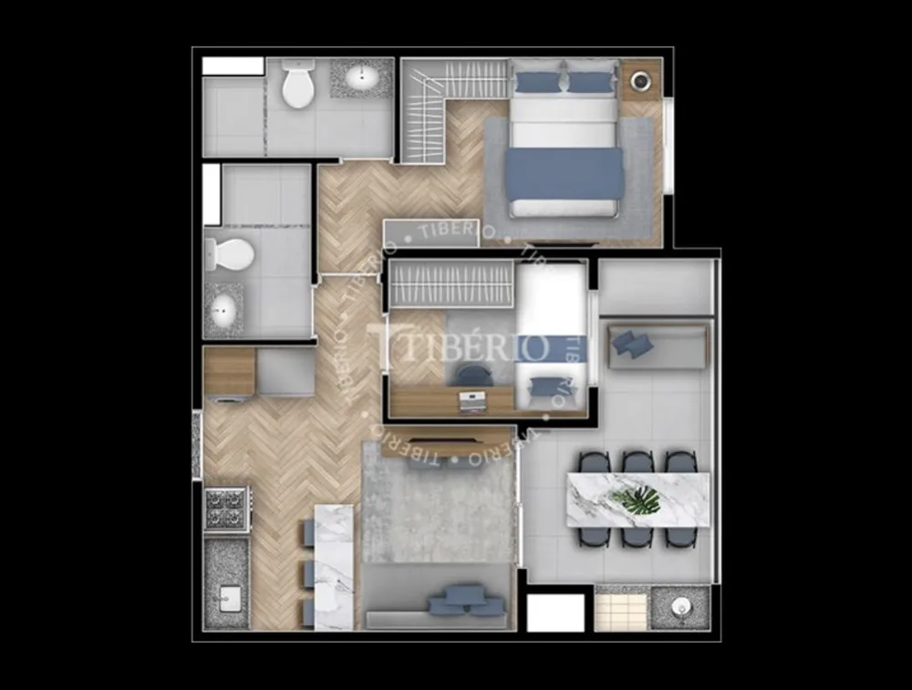 Kitnet-Studio, 30 m² - Foto 2