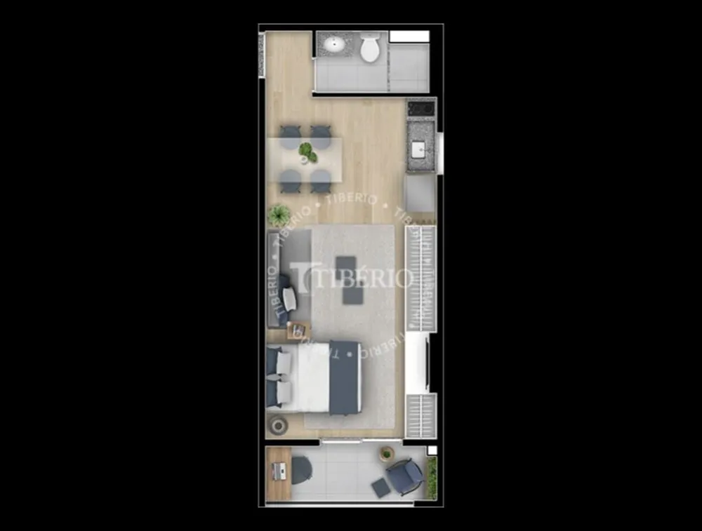 Kitnet-Studio, 30 m² - Foto 8