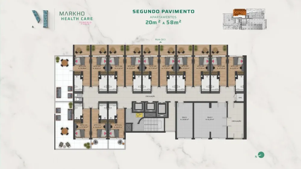 Apartamento, 2 quartos, 69 m² - Foto 11