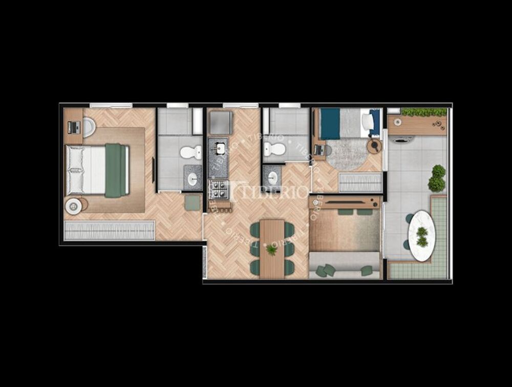 Apartamento, 2 quartos, 40 m² - Foto 16