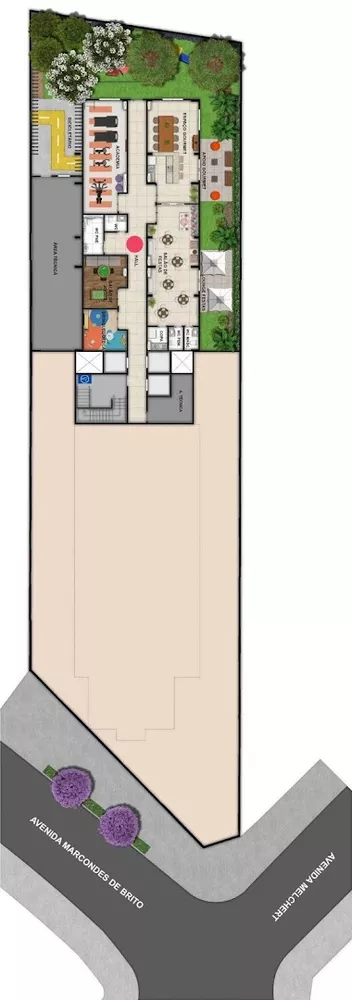 Apartamento à venda com 1 quarto, 33m² - Foto 1