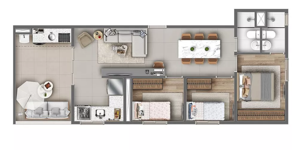 Cobertura, 3 quartos, 80 m² - Foto 24