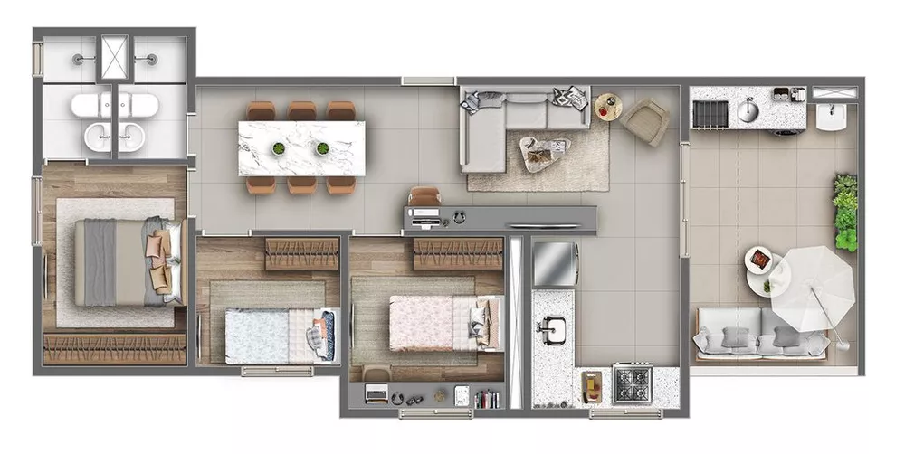 Cobertura, 3 quartos, 80 m² - Foto 16