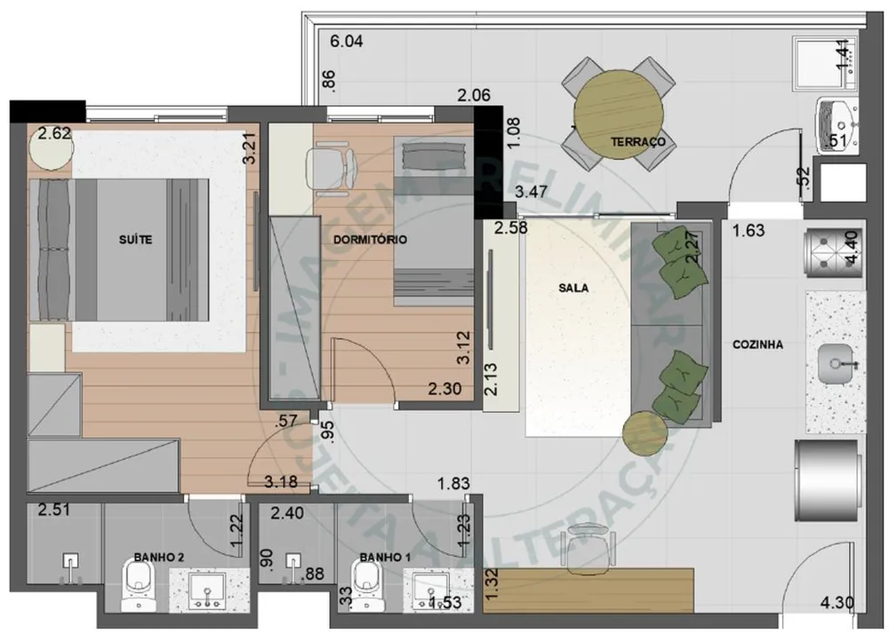 Apartamento, 3 quartos, 90 m² - Foto 4