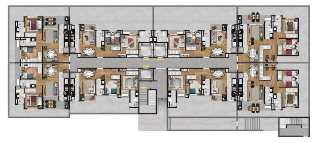 Apartamento à venda com 3 quartos, 100m² - Foto 4