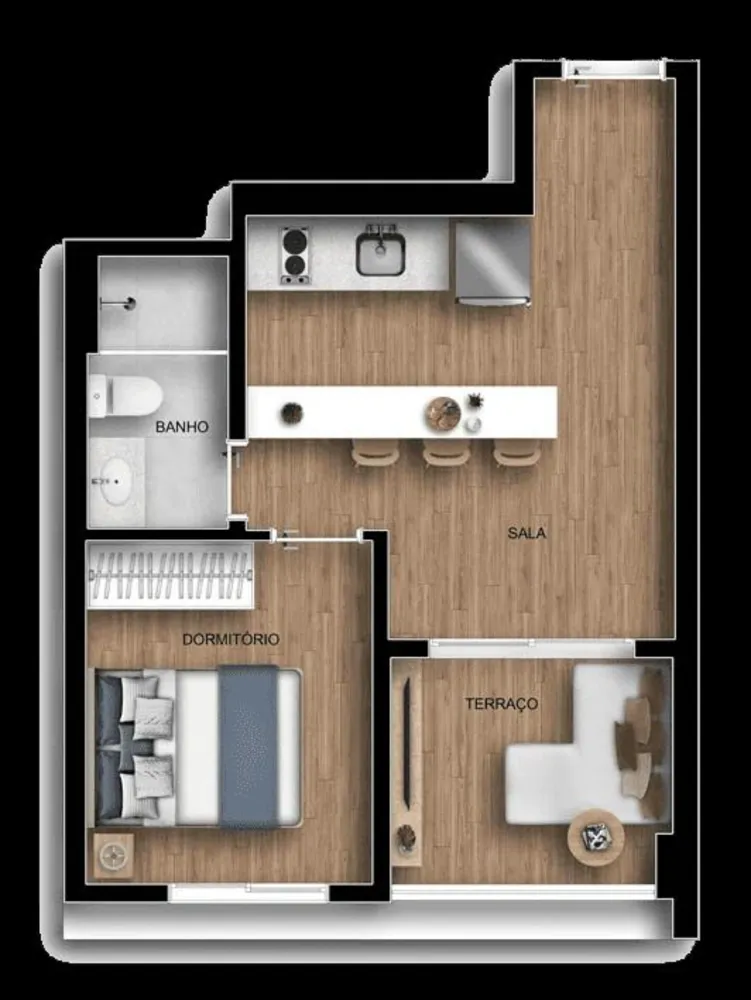 Apartamento, 3 quartos, 90 m² - Foto 3