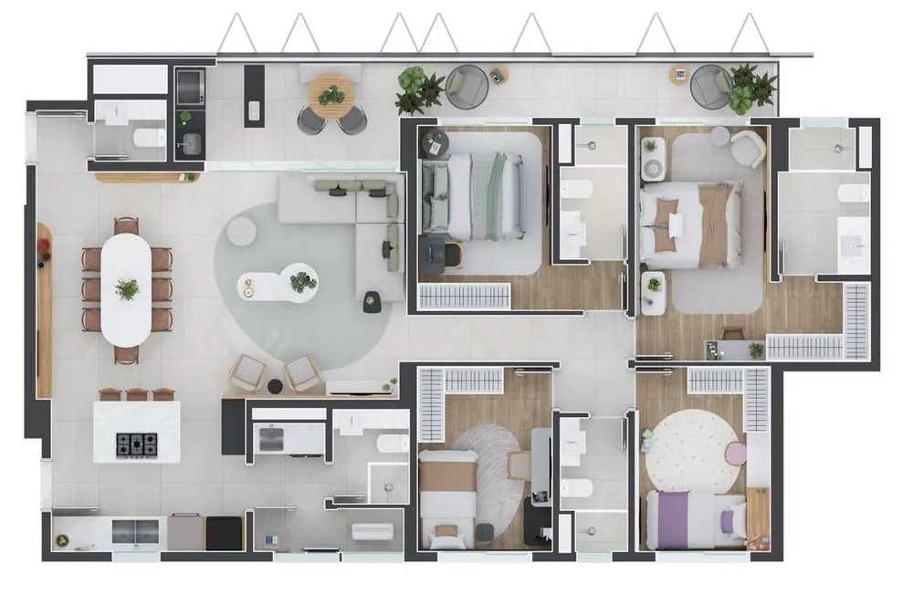 Apartamento, 4 quartos, 154 m² - Foto 16