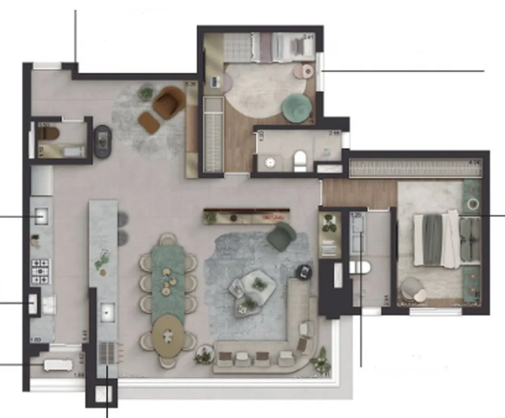 Apartamento, 3 quartos, 90 m² - Foto 8