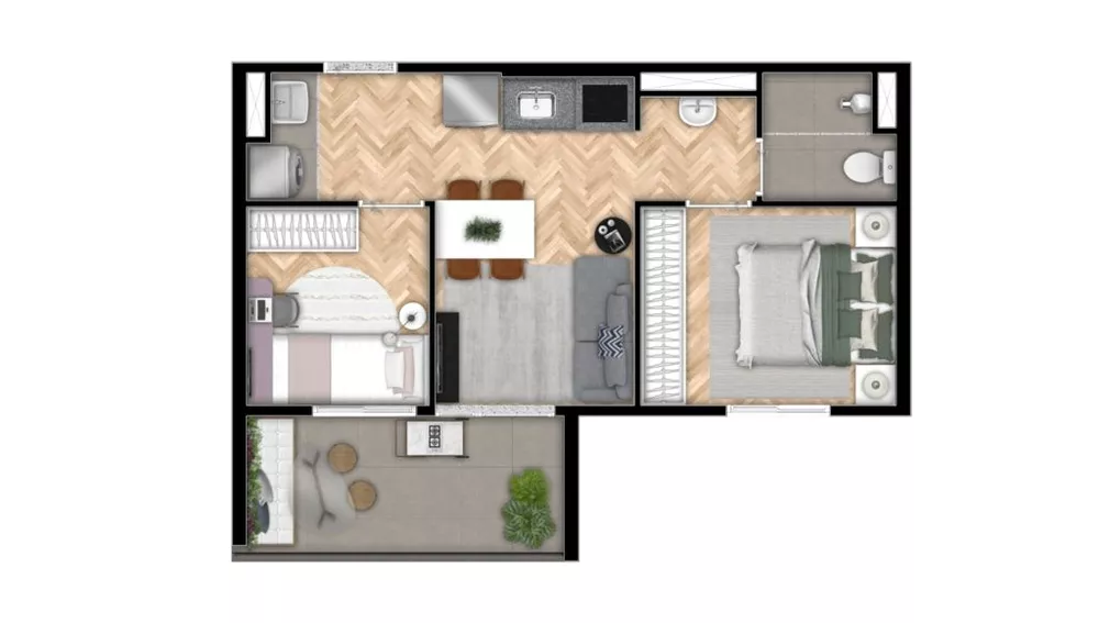 Kitnet-Studio, 30 m² - Foto 26
