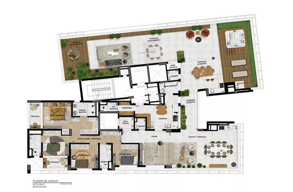 Apartamento, 3 quartos, 167 m² - Foto 17