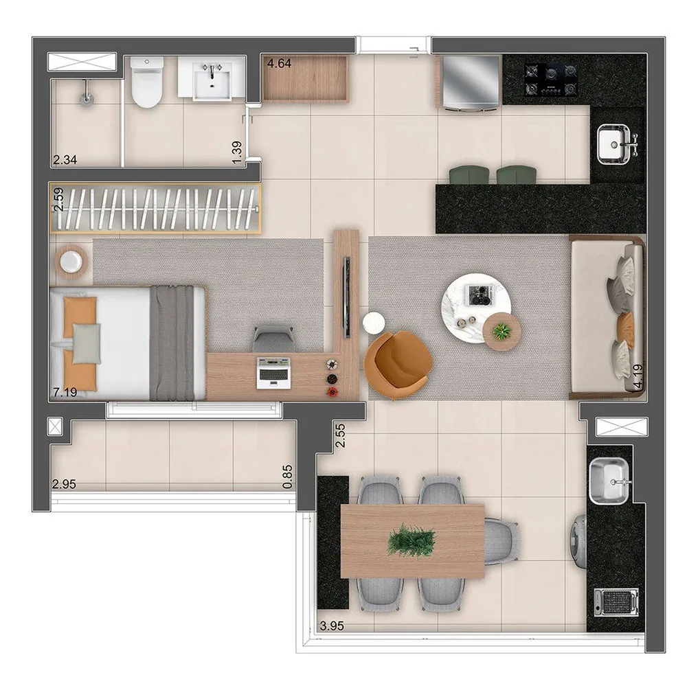 Apartamento, 3 quartos, 112 m² - Foto 12