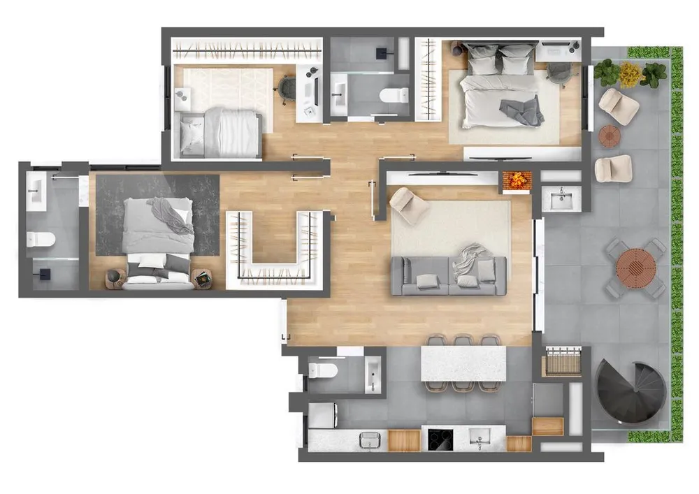 Apartamento, 2 quartos, 35 m² - Foto 12