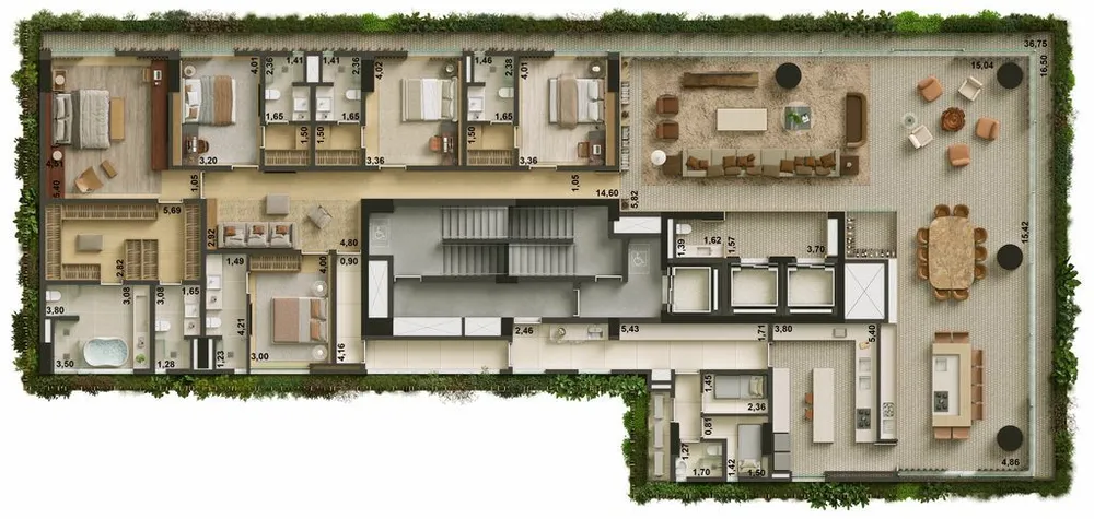 Apartamento, 4 quartos, 423 m² - Foto 4