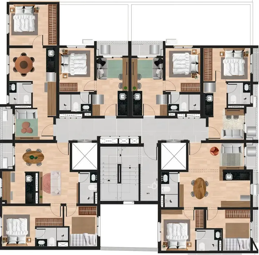 Apartamento, 1 quarto, 44 m² - Foto 11
