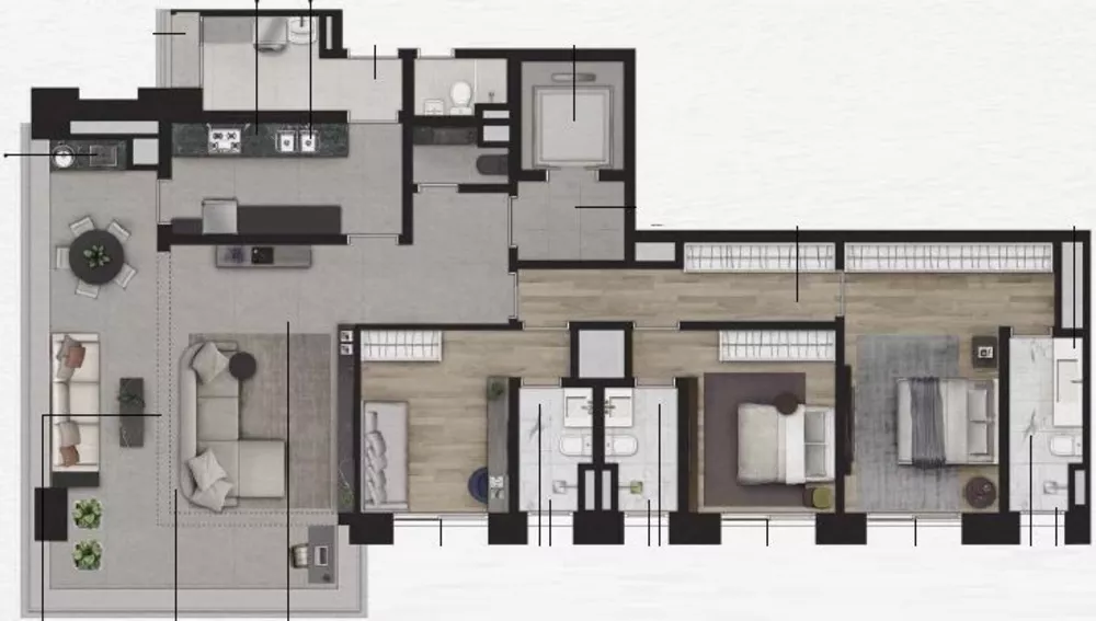 Apartamento, 3 quartos, 348 m² - Foto 11