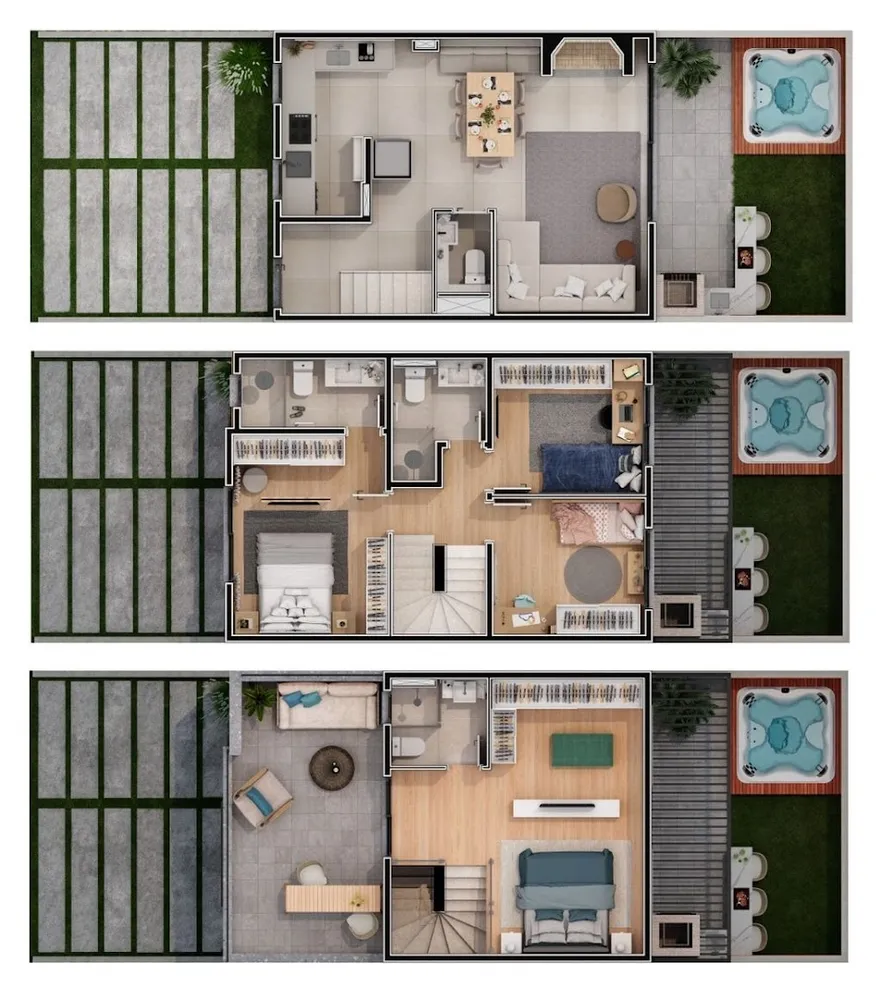 Apartamento, 3 quartos, 62 m² - Foto 1