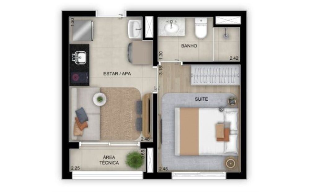 Apartamento, 3 quartos, 68 m² - Foto 23