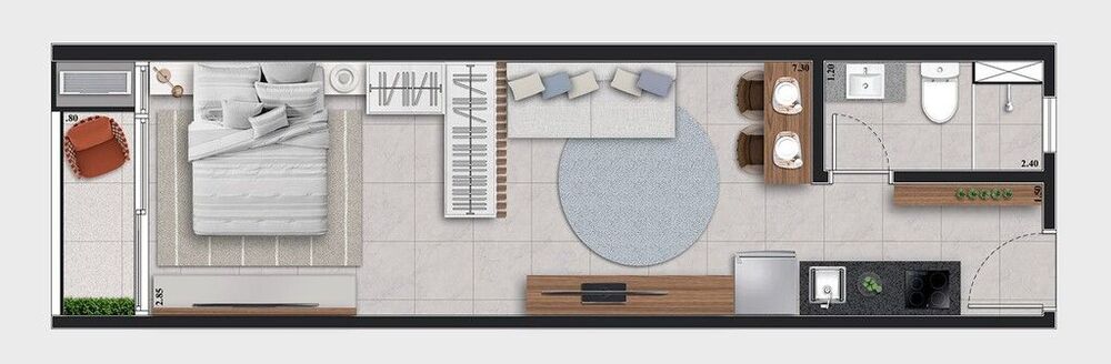 Cobertura à venda com 2 quartos, 119m² - Foto 9