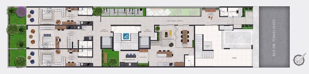 Cobertura à venda com 2 quartos, 119m² - Foto 12