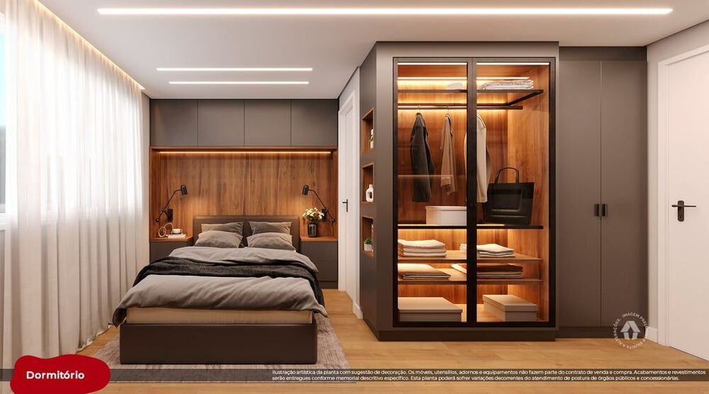 Cobertura, 1 quarto, 56 m² - Foto 1