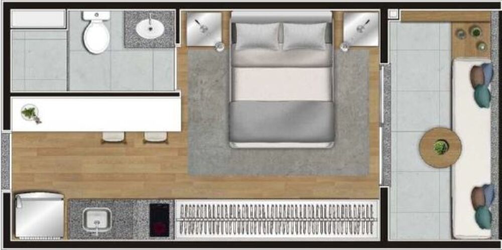Apartamento à venda com 2 quartos, 55m² - Foto 7