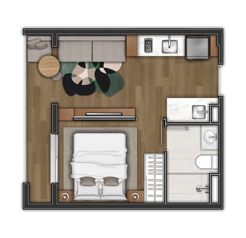 Apartamento à venda com 2 quartos, 44m² - Foto 15